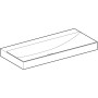 Geberit ONE Waschtisch 105 cm, Abgang vertikal, ohne Hahnloch, ohne Überlauf - Detailansicht