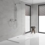 Sistema doccia GROHE Euphoria Cube con deviatore - vista tecnica