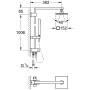 Sistema doccia GROHE Euphoria Cube con deviatore - immagine prodotto