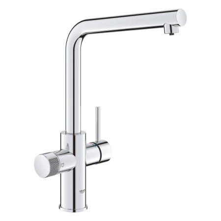 Rubinetto monocomando GROHE Blue Pure Minta con funzione di filtraggio