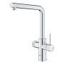 Rubinetto monocomando GROHE Blue Pure Minta con funzione di filtraggio - vista dettagliata