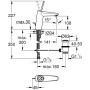 GROHE Eurodisc Joy Einhand Waschtischbatterie M-Size - Detailansicht