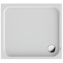 Receveur de douche rectangulaire Duravit D-Code 100 x 90 cm avec revêtement antidérapant
