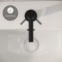 VitrA Origin Einhebel-Waschtischmischer ohne Ablaufgarnitur - technische Ansicht