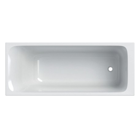 Baignoire rectangulaire Geberit Tawa, bord étroit 180 x 80 cm