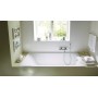 Baignoire rectangulaire Geberit Tawa, bord étroit 180 x 80 cm - photo produit