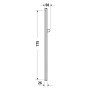 Astina doccia Duravit 81 cm