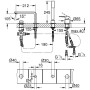 GROHE Lineare Neu 4-Loch Einhand-Wannenkombination - Detailansicht