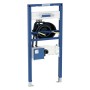 Geberit Duofix Element für Waschtisch, 112–130 cm, Geberit ONE Wandarmatur mit UP-Funktionsbox