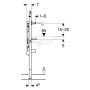 Geberit Duofix Element für Waschtisch, 112–130 cm, Geberit ONE Wandarmatur mit UP-Funktionsbox - Produktansicht