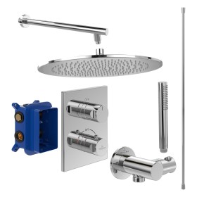 Ensemble thermostatique encastré Villeroy & Boch Universal Taps & Fittings avec douche de pluie