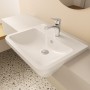 VitrA Integra Halbeinbauwaschtisch 55 cm - technische Ansicht
