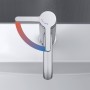 Duravit C.1 Einhebel-Waschtischmischer S FreshStart und MinusFlow, ohne Zugstangen-Ablaufgarnitur - Produktansicht