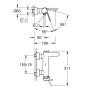 GROHE Plus Einhand-Wannenbatterie - Produktansicht