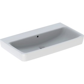 Geberit Renova Plan Waschtisch 85 cm ohne Hahnloch, mit Überlauf