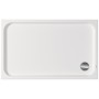 Receveur de douche rectangulaire Duravit D-Code 130 x 80 cm avec Antislip