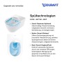 Duravit D-Code Stand WC TS Compact - technische Ansicht