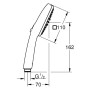 GROHE Vitalio Comfort 110 Handbrause mit 2 Strahlarten - Produktansicht