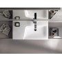 Geberit Xeno² Waschtisch 90 cm mit Ablagefläche links - Detailansicht