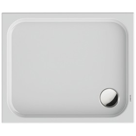 Receveur de douche rectangulaire Duravit D-Code 90 x 75 cm avec Antidérapant