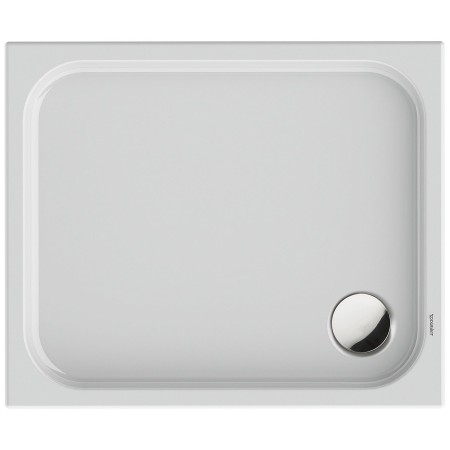 Receveur de douche rectangulaire Duravit D-Code 90 x 75 cm avec Antidérapant
