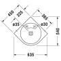 Duravit Architec Eck-Waschtisch 63,5 cm - Detailansicht