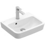Villeroy & Boch O.novo Lavabo 50 x 37 cm con troppopieno, 1 foro per rubinetto - vista dettagliata