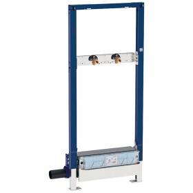 Elemento Geberit Duofix per doccia 130 cm con scarico a parete, rubinetteria a parete AP d40