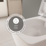VitrA Metropole Wand-WC VitrAflush 2.0, ohne Spülrand - technische Ansicht