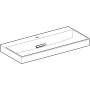 Geberit ONE Waschtisch 105 cm, Abgang horizontal, 1 Hahnloch, ohne Überlauf - Detailansicht