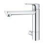 Rubinetto monocomando per lavello GROHE BauEdge, DN 15 - vista tecnica