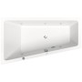 Duravit No. 1 Trapez-Whirlwanne Jet Project 150 x 80 cm mit 1 Rückenschräge links