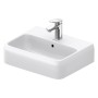 Duravit Qatego Handwaschbecken 45 x 35 cm, 1 Hahnloch - Detailansicht