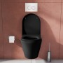 VitrA M-Line WC-Sitz Slim Wrap, rund mit Absenkautomatik - technische Ansicht