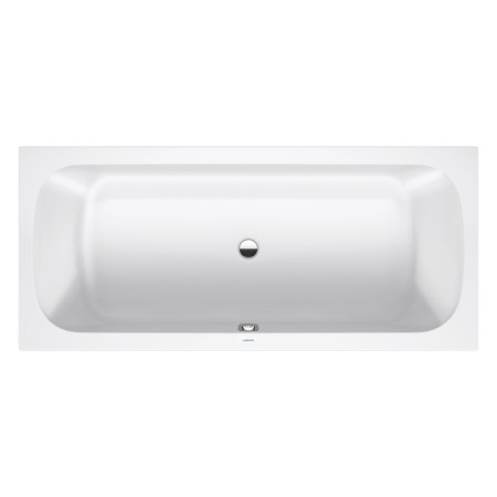 Baignoire rectangulaire Duravit Qatego 180 x 80 cm, version encastrée