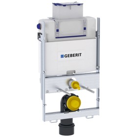 Geberit GIS Element Wand-WC 87 cm mit Omega UP-Spülkasten 12 cm, für Betätigung von oben oder von vorne
