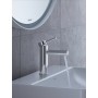Duravit Circle Einhebel-Waschtischmischer M ohne Zugstangen-Ablaufgarnitur - technische Ansicht