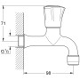 GROHE Costa Auslaufventil - Detailansicht
