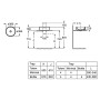 Roca The Gap Aufsatzwaschtisch, rund Ø 39 cm - Detailansicht