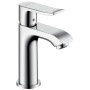 Mitigeur de lavabo monocommande hansgrohe Metris 100 avec bonde de lavabo