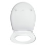 Duravit Universal WC-Sitz oval mit Absenkautomatik - technische Ansicht