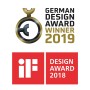 GROHE Lineare Neu Einhand-Waschtischbatterie XS-Size mit Zugstangen-Ablaufgarnitur, SilkMove - technische Ansicht