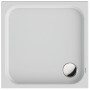 Receveur de douche carré Duravit D-Code 80 x 80 cm