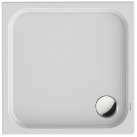 Receveur de douche carré Duravit D-Code 80 x 80 cm