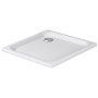Receveur de douche carré Duravit D-Code 80 x 80 cm - vue détaillée