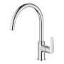 Rubinetto monocomando per lavello GROHE StartEdge con bocca alta 1/2" - vista dettagliata