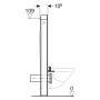 Geberit Monolith Plus Sanitärmodul für Stand-WC, 101 cm, Frontverkleidung aus Steinzeug (Kopie) - Produktansicht