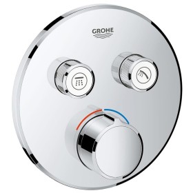 GROHE SmartControl Unterputzmischer Fertigmontageset mit 2 Absperrventilen, runde Ausführung