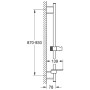 GROHE SmartActive Brausestange 90 cm - Detailansicht