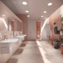 Duravit D-Code Einhebel-Waschtischmischer FreshStart und MinusFlow - technische Ansicht